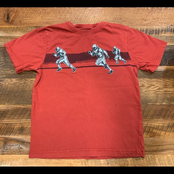 Boys Gymboree Football Graphic Shirt, Size 7 - Picture 1 of 5